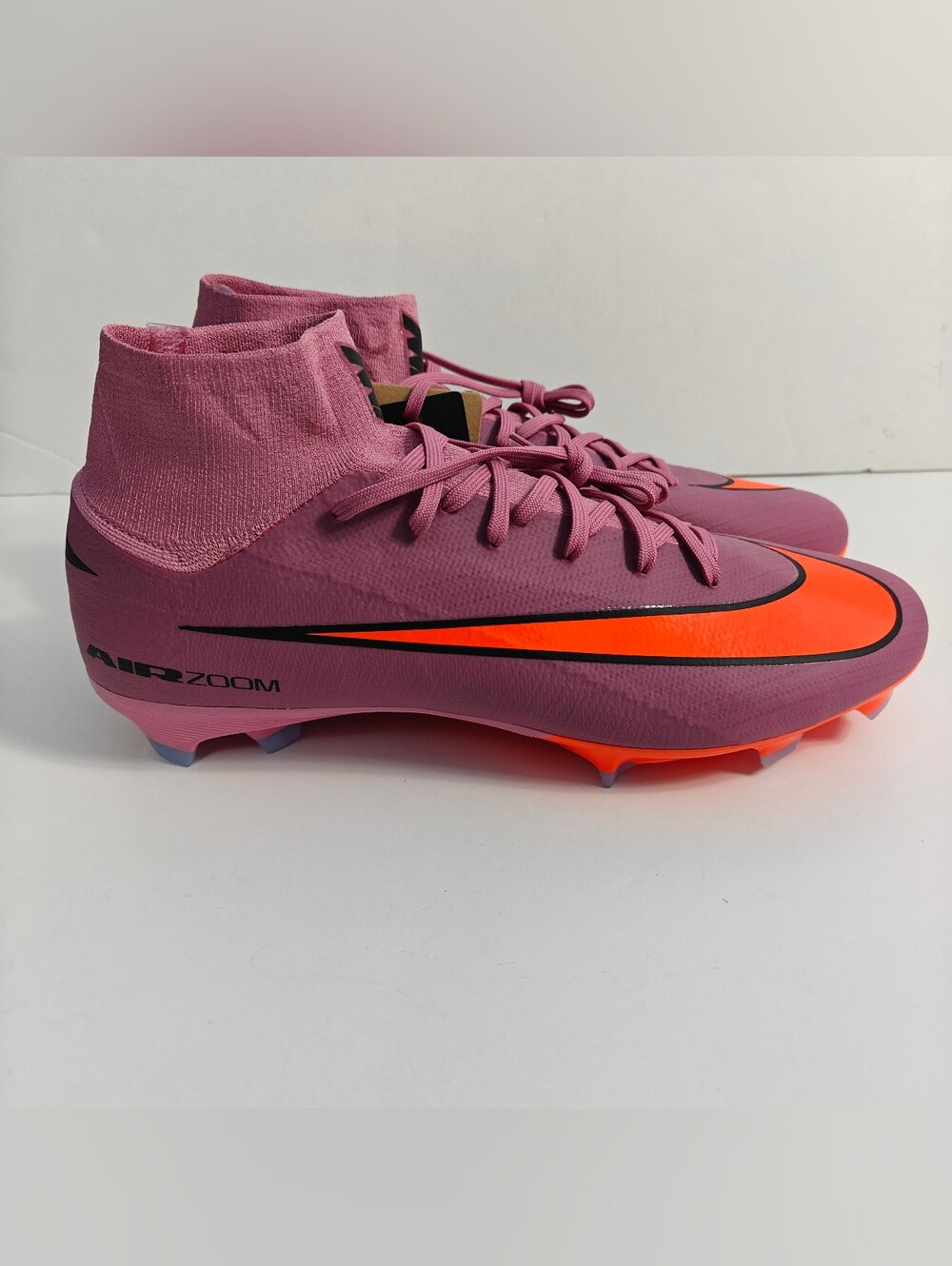 Nike Size 11 Men Mercurial Superfly 10 Pro FG Soccer Cleats Flamingo HF9433-600